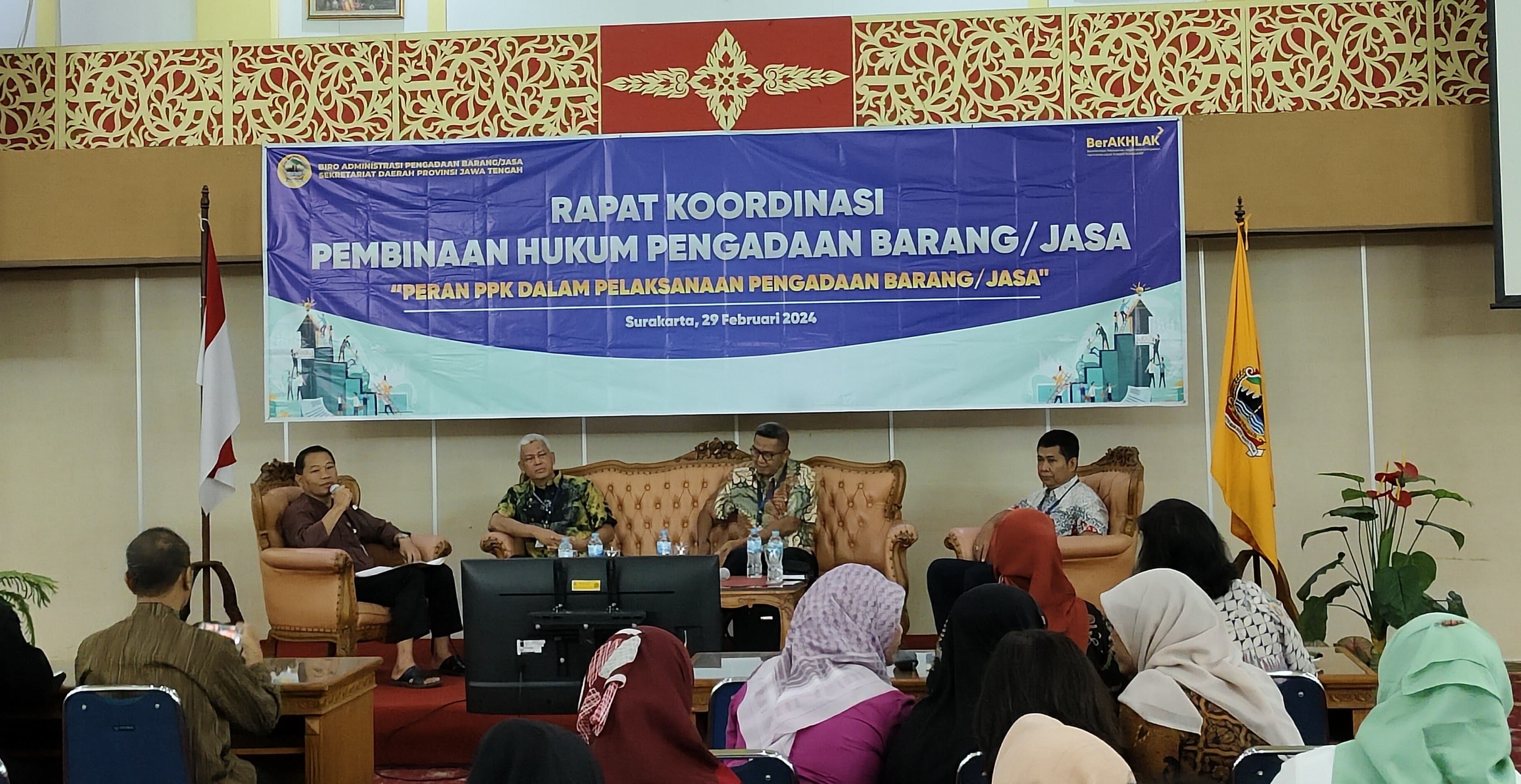 Rapat Koordinasi Dorong Efisiensi Pengadaan Barang/Jasa di Jawa Tengah