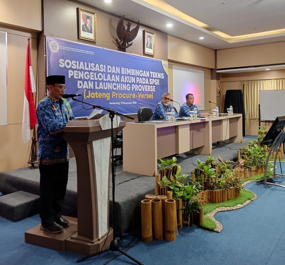 Jawa Tengah Luncurkan PROVERSE: Portal Terintegrasi untuk Percepatan Transformasi Digital Pengadaan Barang dan Jasa