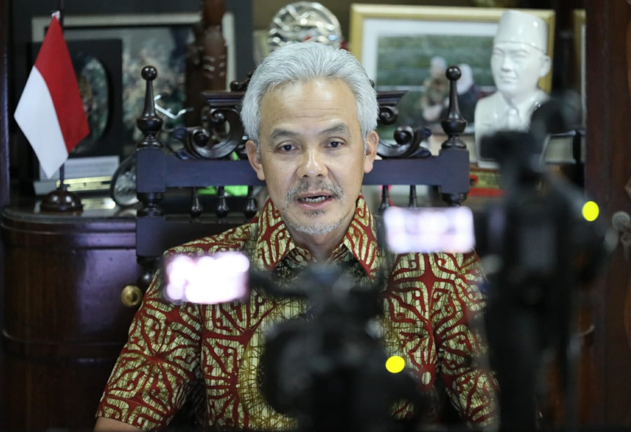 Rapat Penanganan COVID-19 Ponpes dengan Luhut, Ganjar : Butuh Protokol Khusus