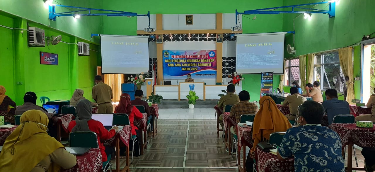 Sosialisasi dan Pelatihan Blangkon Jateng pada Cabang Dinas VI Dinas Pendidikan dan Kebudayaan Provinsi Jawa Tengah