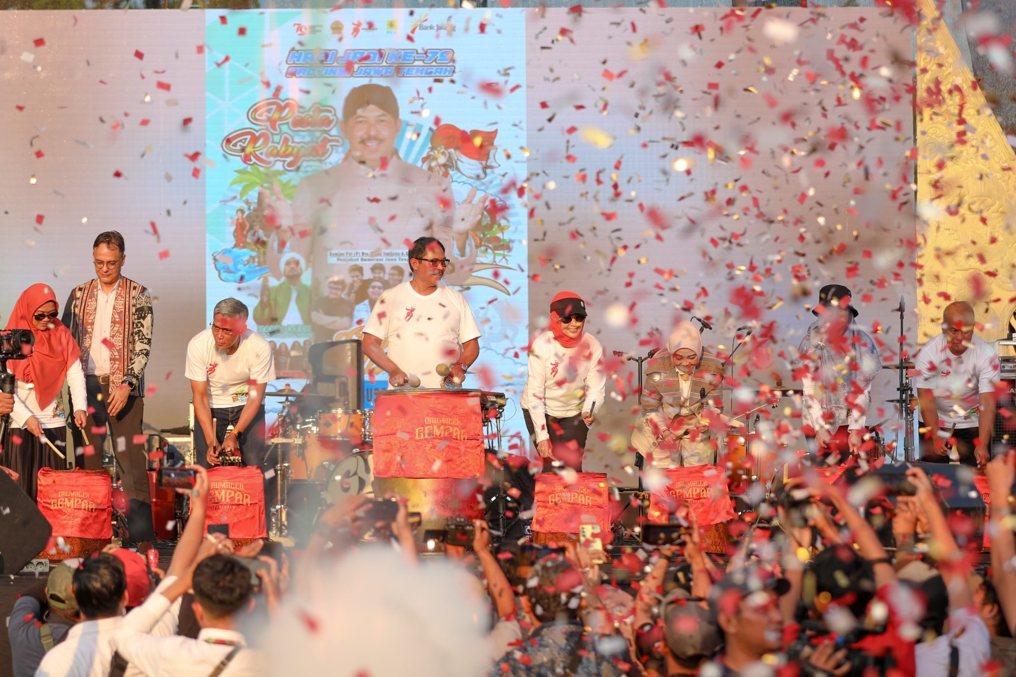 Pesta Rakyat Hari Jadi Ke-79 Provinsi Jateng Dibuka di Salatiga