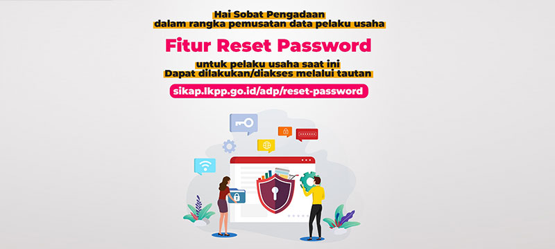 Reset Password Akun SPSE